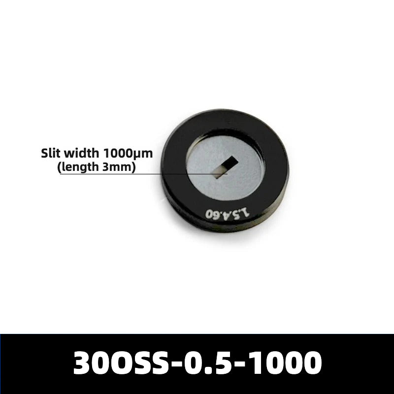 20-200um Optical Slits (Slit Length = 3mm)