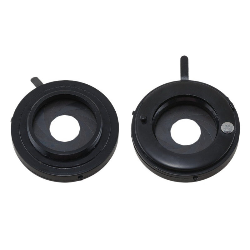 Iris Diaphragm (2mm - 28mm), M4 Mounting Holes