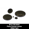 Ø12.7/25.4mm Silicon (Si) Plano-Convex Lenses (AR@3-5μm)