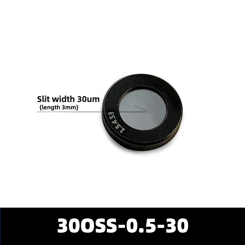 20-200um Optical Slits (Slit Length = 3mm)