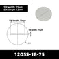 20-200um Optical Slits (Slit Length = 12mm)