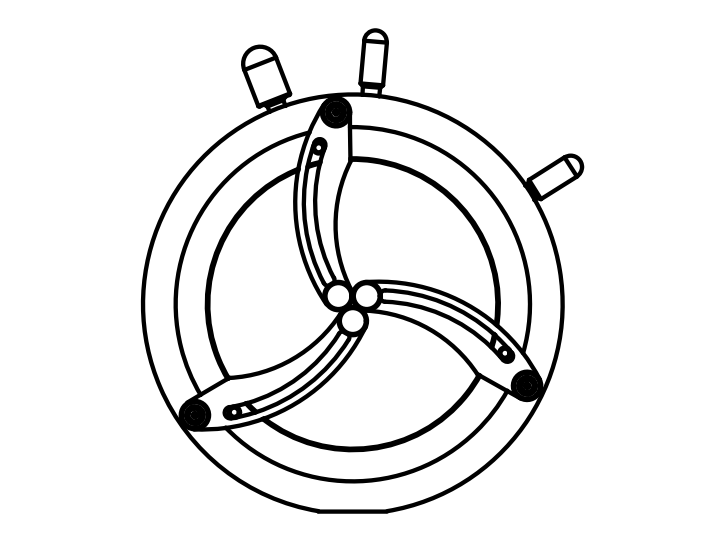 Self-Centering Optic Mount (SCM)