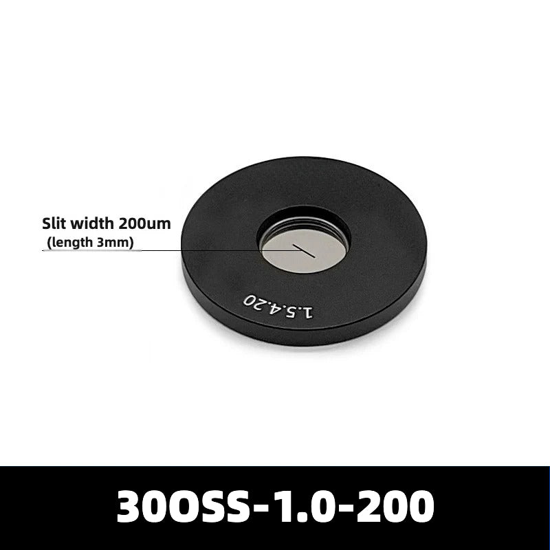 20-200um Optical Slits (Slit Length = 3mm)