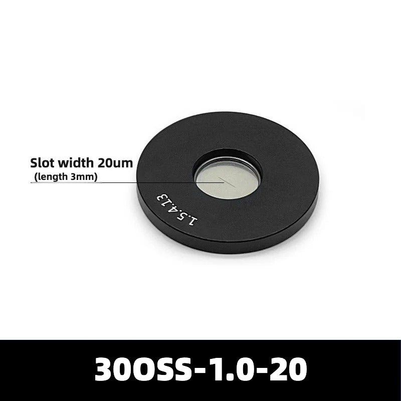 20-200um Optical Slits (Slit Length = 3mm)