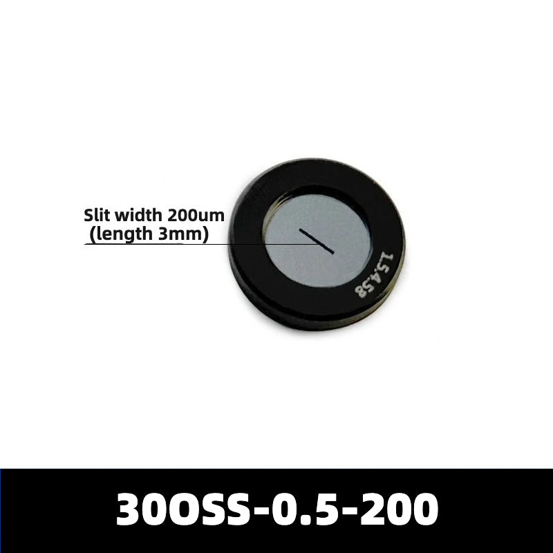 20-200um Optical Slits (Slit Length = 3mm)