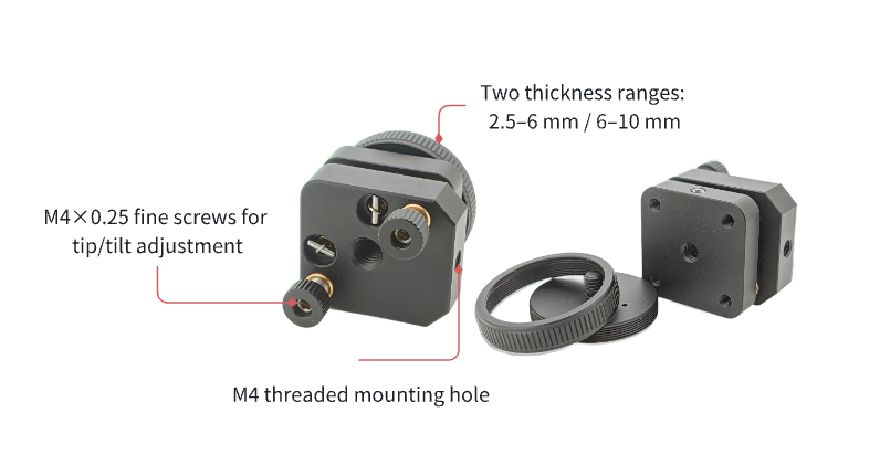 Compact Kinematic Optic Mount (cKM)