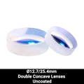 Ø12.7/25.4mm N-BK7 Double Concave Lenses (Uncoated)