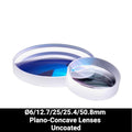 Ø6/12.7/25/25.4/50.8mm N-BK7 Plano-Concave Lenses (Uncoated)