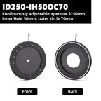 Iris Diaphragm (2mm - 50mm)