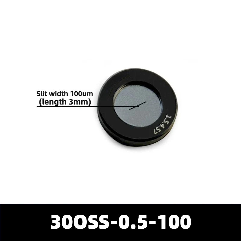 20-200um Optical Slits (Slit Length = 3mm)