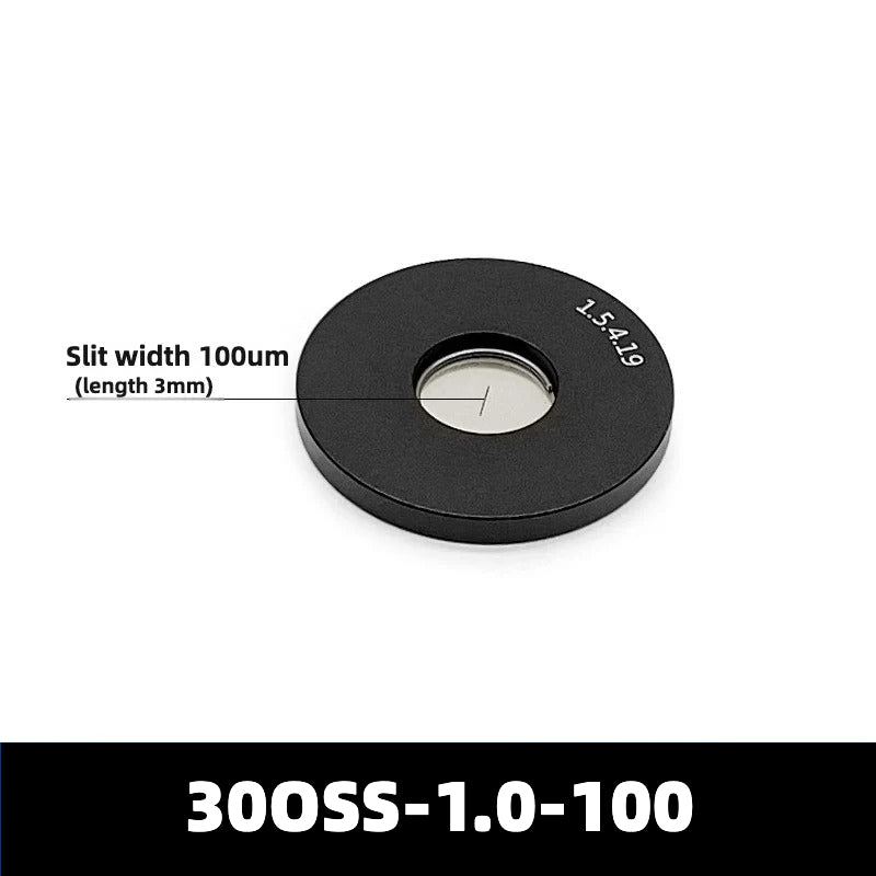 20-200um Optical Slits (Slit Length = 3mm)