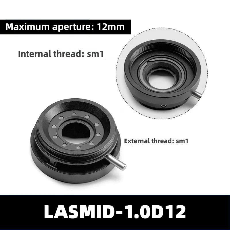 Lever-Actuated, SM-Threaded Iris Diaphragms (6-50mm)