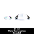 Ø6 mm N-BK7 Plano-Convex Lenses (Uncoated)