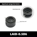 Lever-Actuated, SM-Threaded Iris Diaphragms (1.5-25mm)