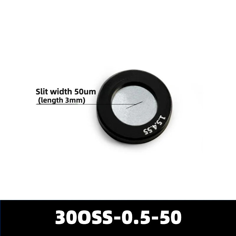 20-200um Optical Slits (Slit Length = 3mm)