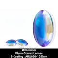 Ø30/36mm N-BK7 Plano-Convex Lenses (B-Coating : AR@650-1050nm)