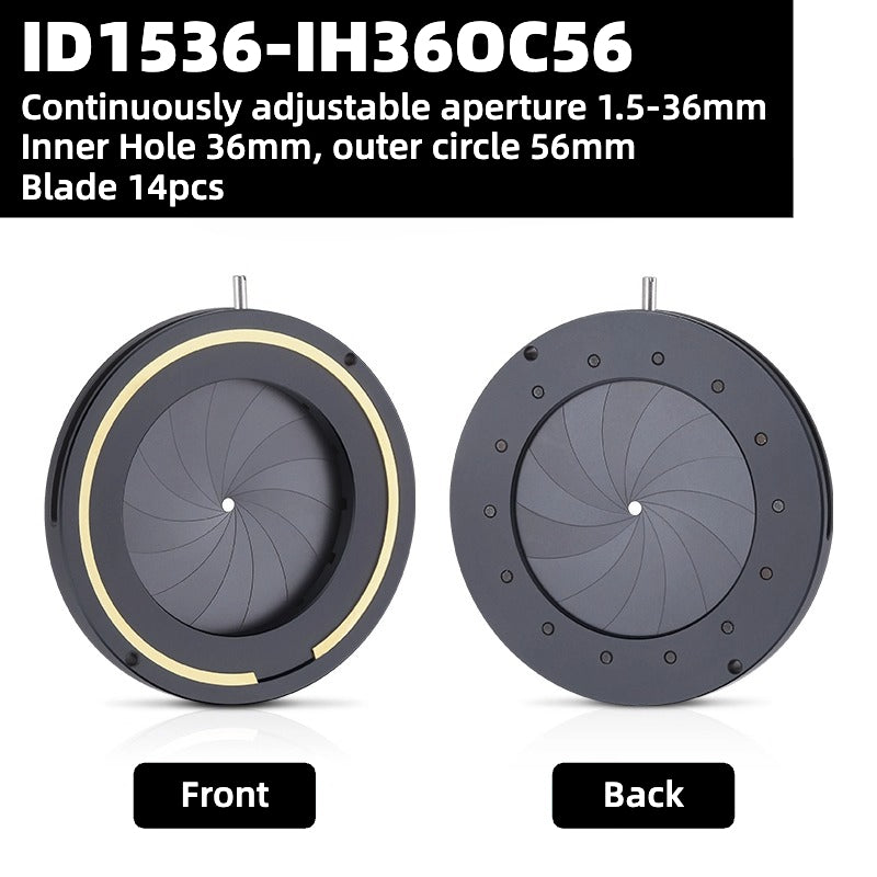 Iris Diaphragm (1.5mm - 36mm)