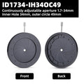 Iris Diaphragm (1.7mm - 34mm)