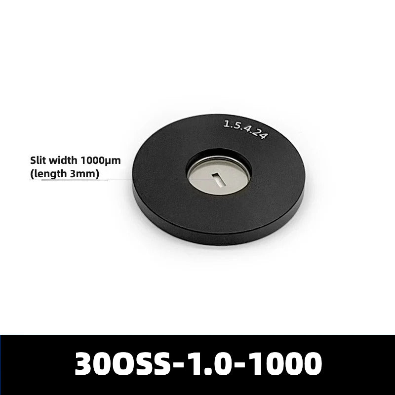 20-200um Optical Slits (Slit Length = 3mm)