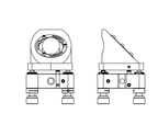 45° Kinematic Optic Mount (D45OM)