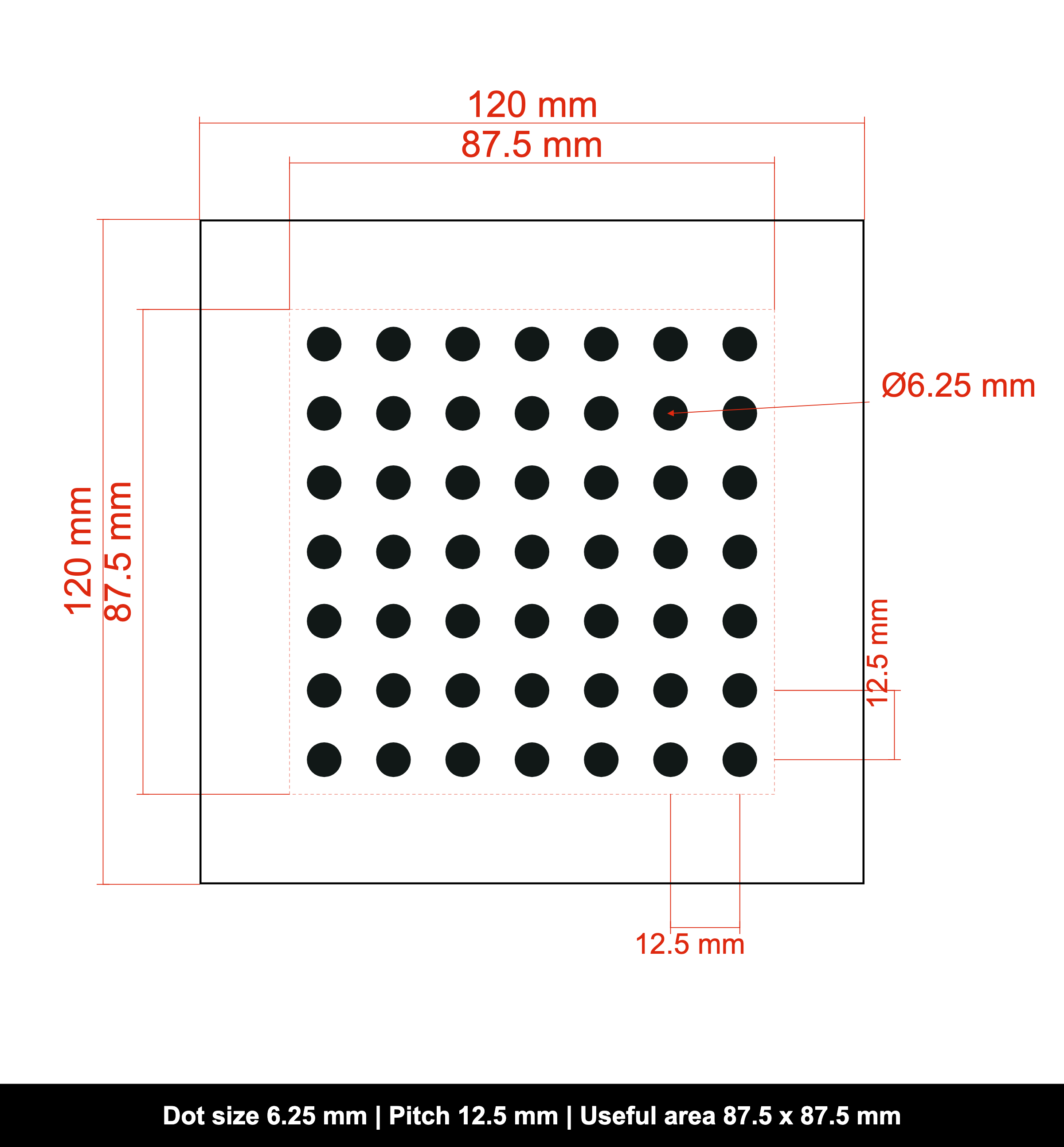 DOTMTX-OPG-120x120-D6.25-S12.5