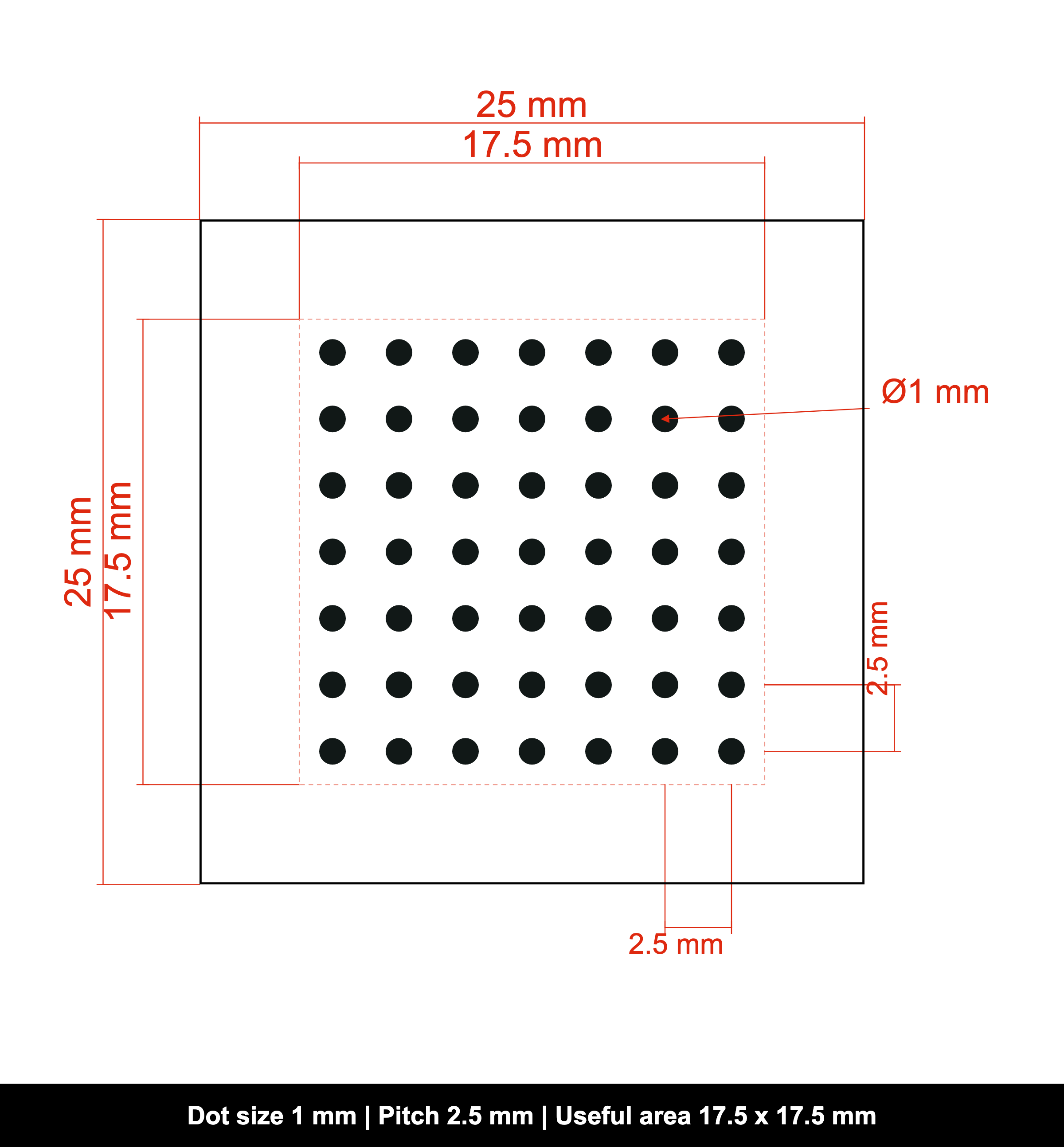 DOTMTX-OPG-25x25-D1-S2.5