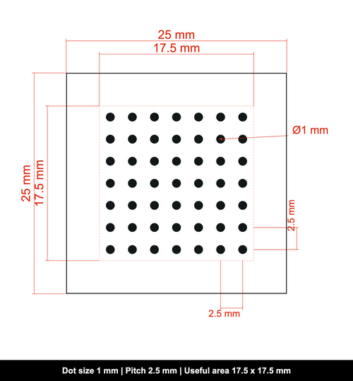 DOTMTX-OPG-25x25-D1-S2.5