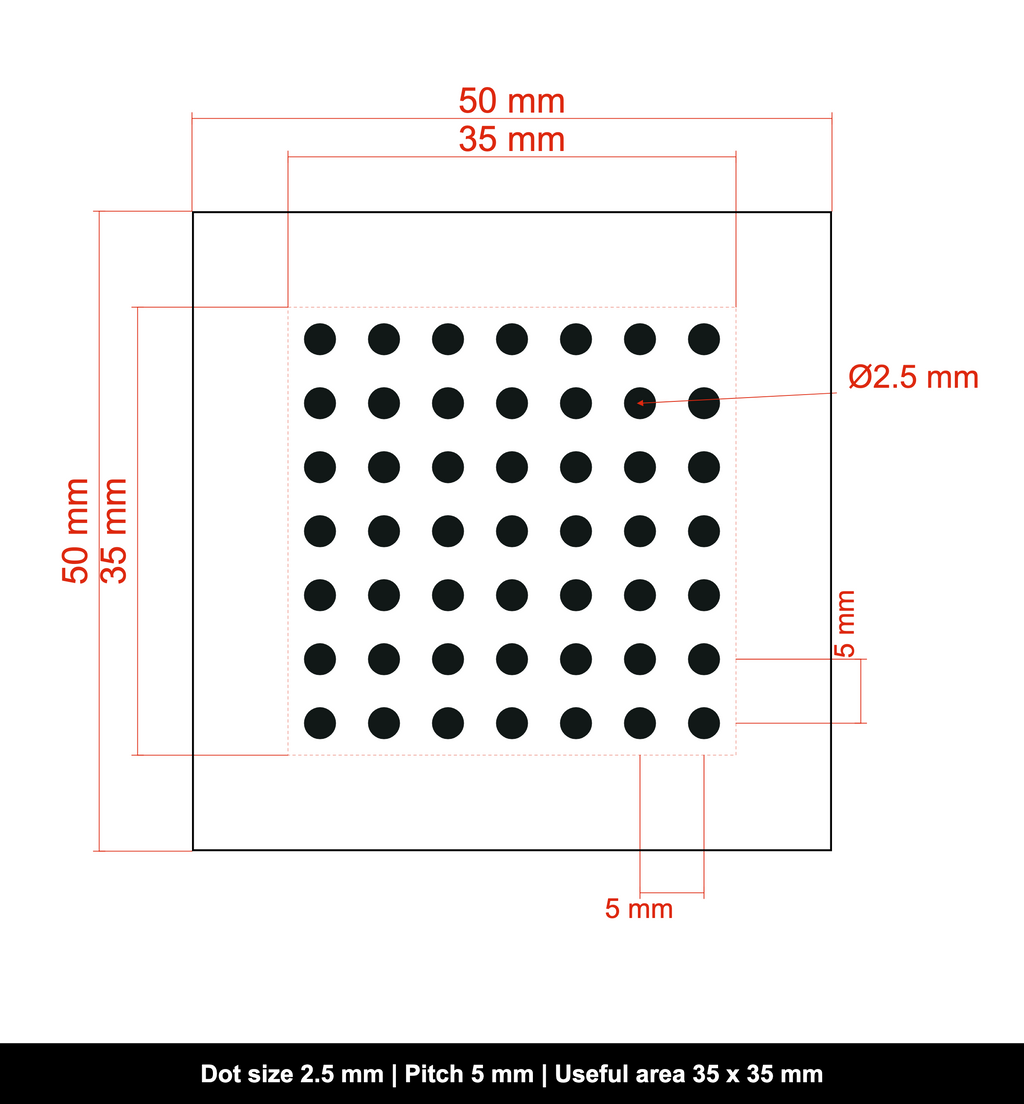 DOTMTX-OPG-50x50-D2.5-S5