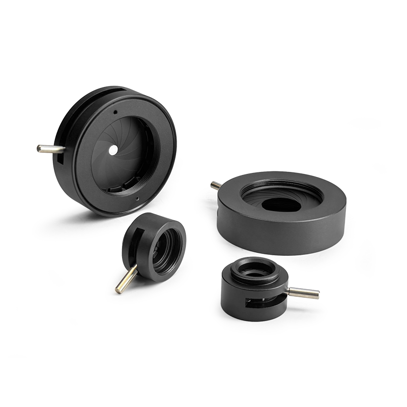 Lever-Actuated, SM-Threaded Iris Diaphragms (1.5-25mm)