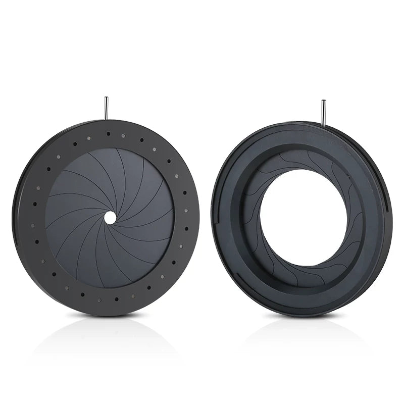 Iris Diaphragm (3mm - 52mm), M4 Mounting Holes