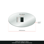 1000µm Width Optical Slit, Ø9.50/Ø18.0 Stainless Steel Plate
