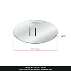 100µm Width Optical Slit, Ø9.50/Ø18.0 Stainless Steel Plate