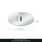 200µm Width Optical Slit, Ø9.50/Ø18.0 Stainless Steel Plate