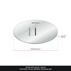 20µm Width Optical Slit, Ø9.50/Ø18.0 Stainless Steel Plate