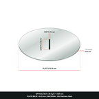 30µm Width Optical Slit, Ø9.50/Ø18.0 Stainless Steel Plate
