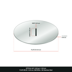 40µm Width Optical Slit, Ø9.50/Ø18.0 Stainless Steel Plate