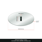 500µm Width Optical Slit, Ø9.50/Ø18.0 Stainless Steel Plate