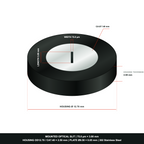 75µm × 3mm Optical Slit, Ø9.50 Stainless Steel Plate