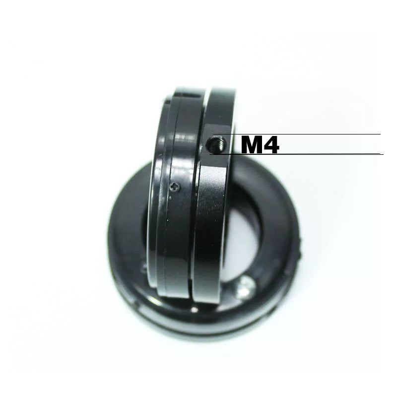 Iris Diaphragm (2mm - 28mm), M4 Mounting Holes