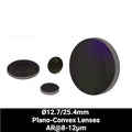 Ø12.7/25.4mm Germanium (Ge) Plano-Convex Lenses (AR@8-12μm)