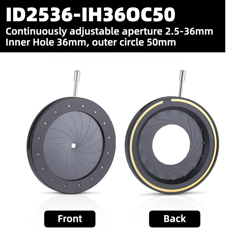 Iris Diaphragm (2.5mm - 36mm)