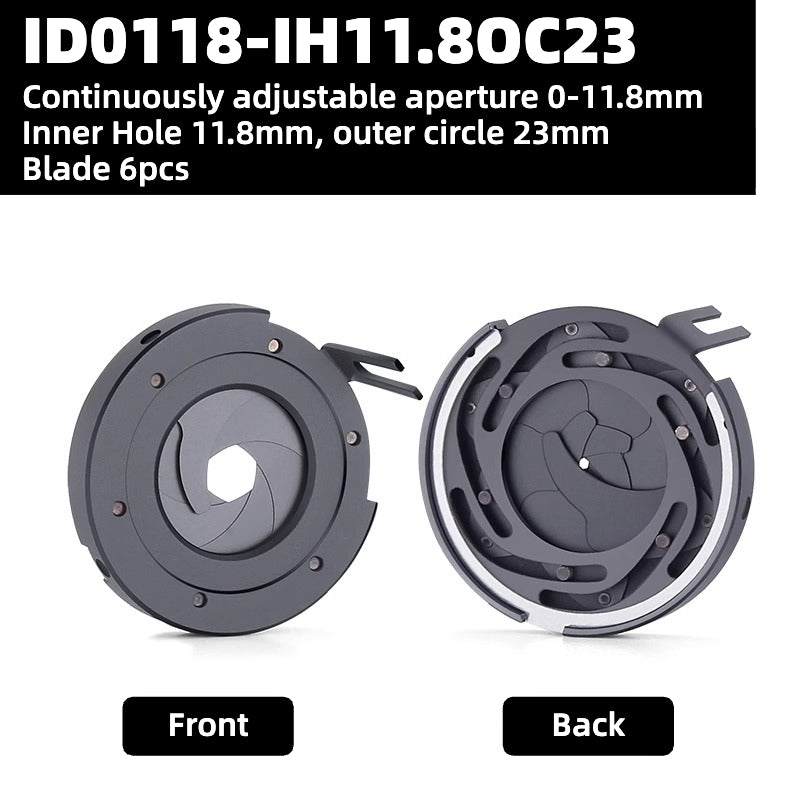 Iris Diaphragm (0mm - 11.8mm)