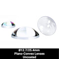 Ø12.7/25.4mm CaF2 Plano-Convex Lenses (Uncoated)