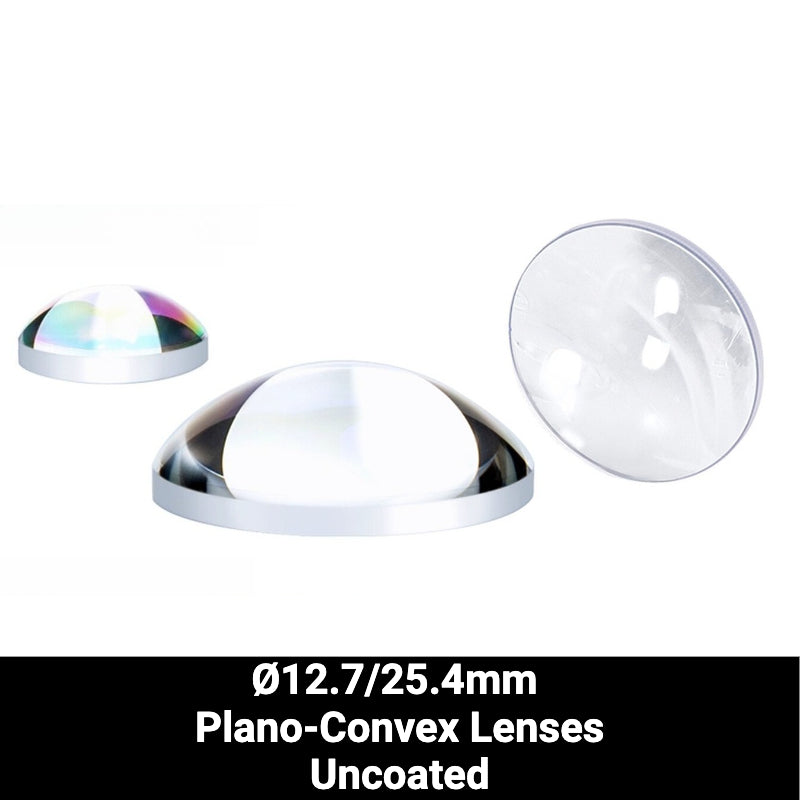 Ø12.7/25.4mm CaF2 Plano-Convex Lenses (Uncoated)