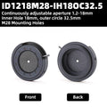 Iris Diaphragm (1mm - 44mm), M42 Mounting Holes
