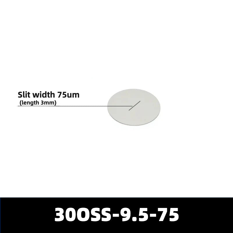 20-200um Optical Slits (Slit Length = 3mm)