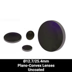 Ø12.7/25.4mm Germanium (Ge) Plano-Convex Lenses (Uncoated)