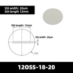 20-200um Optical Slits (Slit Length = 12mm)