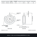 Aperture = Ø1-12mm, Lever Iris Diaphragm, Outer Diameter = Ø19.8mm