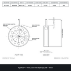 Aperture = Ø1-14mm, Lever Iris Diaphragm, Outer Diameter = Ø24mm